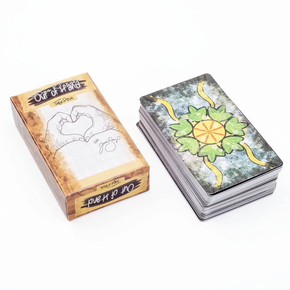 Out Of Hand Tarot Deck 78 Cards for All Levels of Enthusiasts Family Gathering Divination Board Game Guide Versions Edition 2