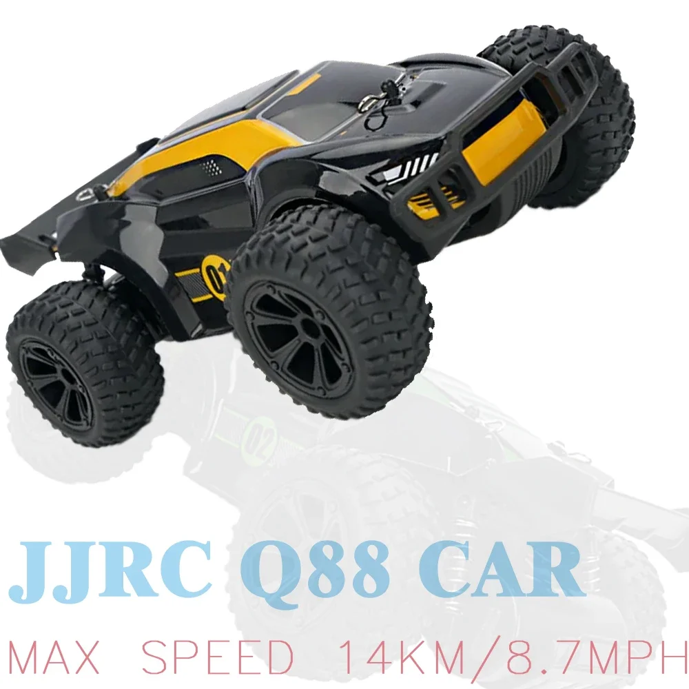 

JJRC Q88 Remote Control Car 2.4G 1:22 Off Road Truck High Speed Lighting 2WD Drift Car Toy RC Racing CarFor Boy 30 Mins Driving