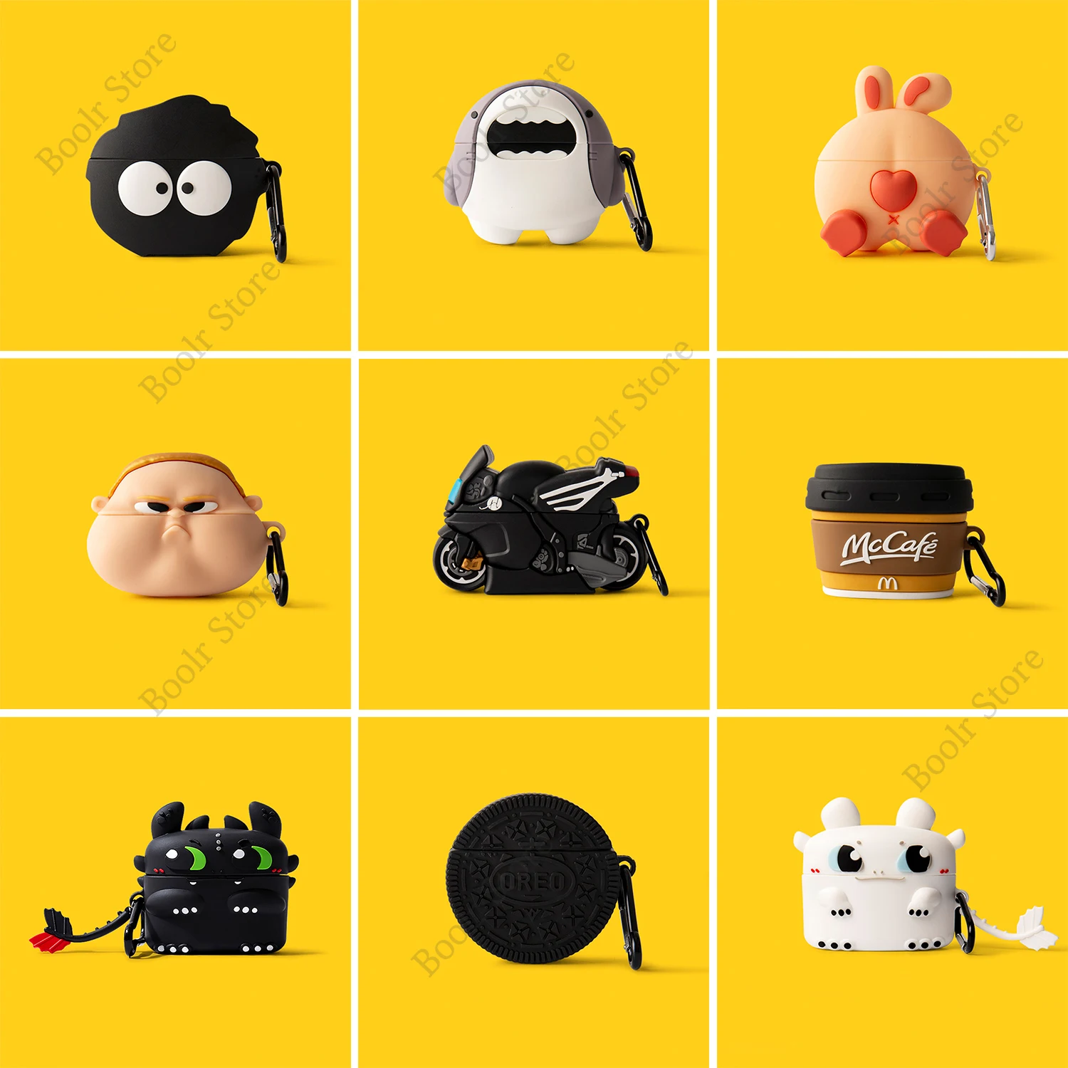 

3D Silicone Case for Huawei Freebuds 5i Cute Cartoon Bluetooth Headset Cover for Huawei5i Protective Sleeve Cover