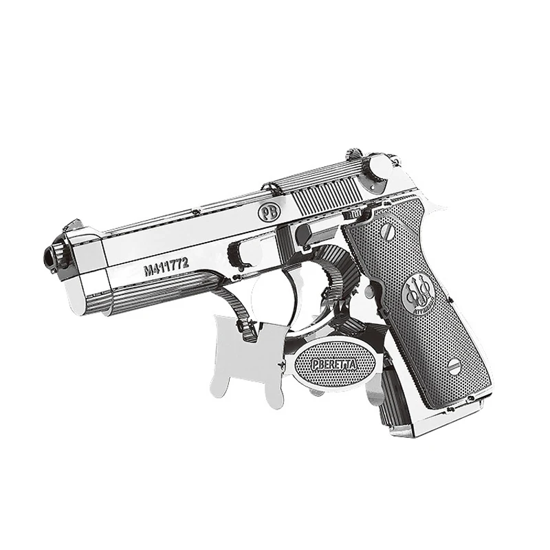 

3D Metal Puzzle Beretta 92 model KITS Assemble Jigsaw Puzzle Gift Toys For Children