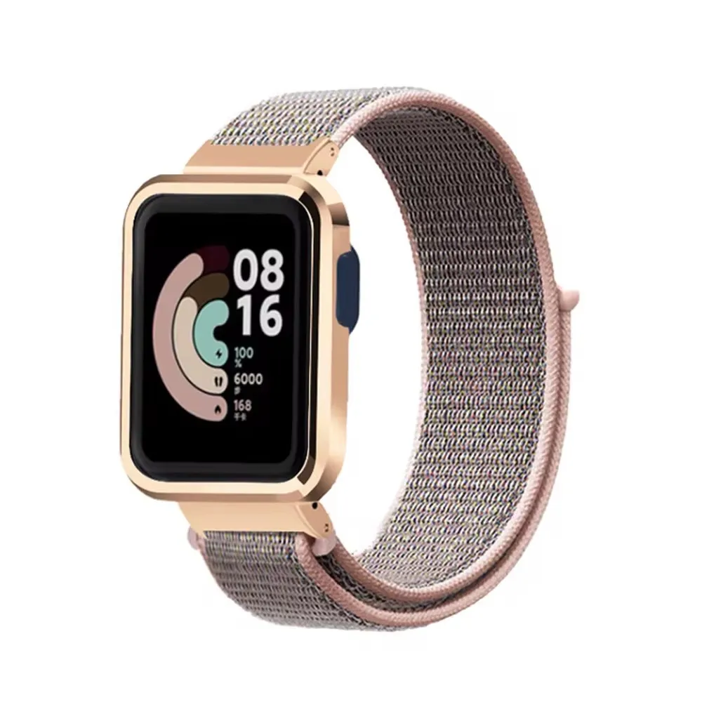 Premium Nylon Strap with Metal Protector Case