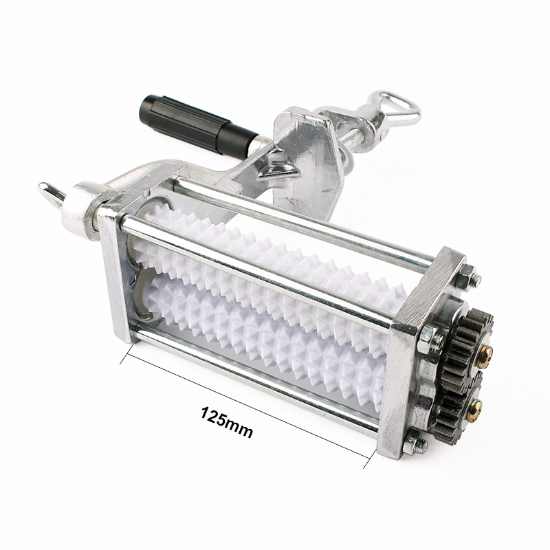 Manual Meat Tenderizer Pork Beaf Steak Mallet Hammer Pounder Heavy Duty Clamp Roller Machine Slicing Shredder Kitchen Cook Tool manual meat tenderizer