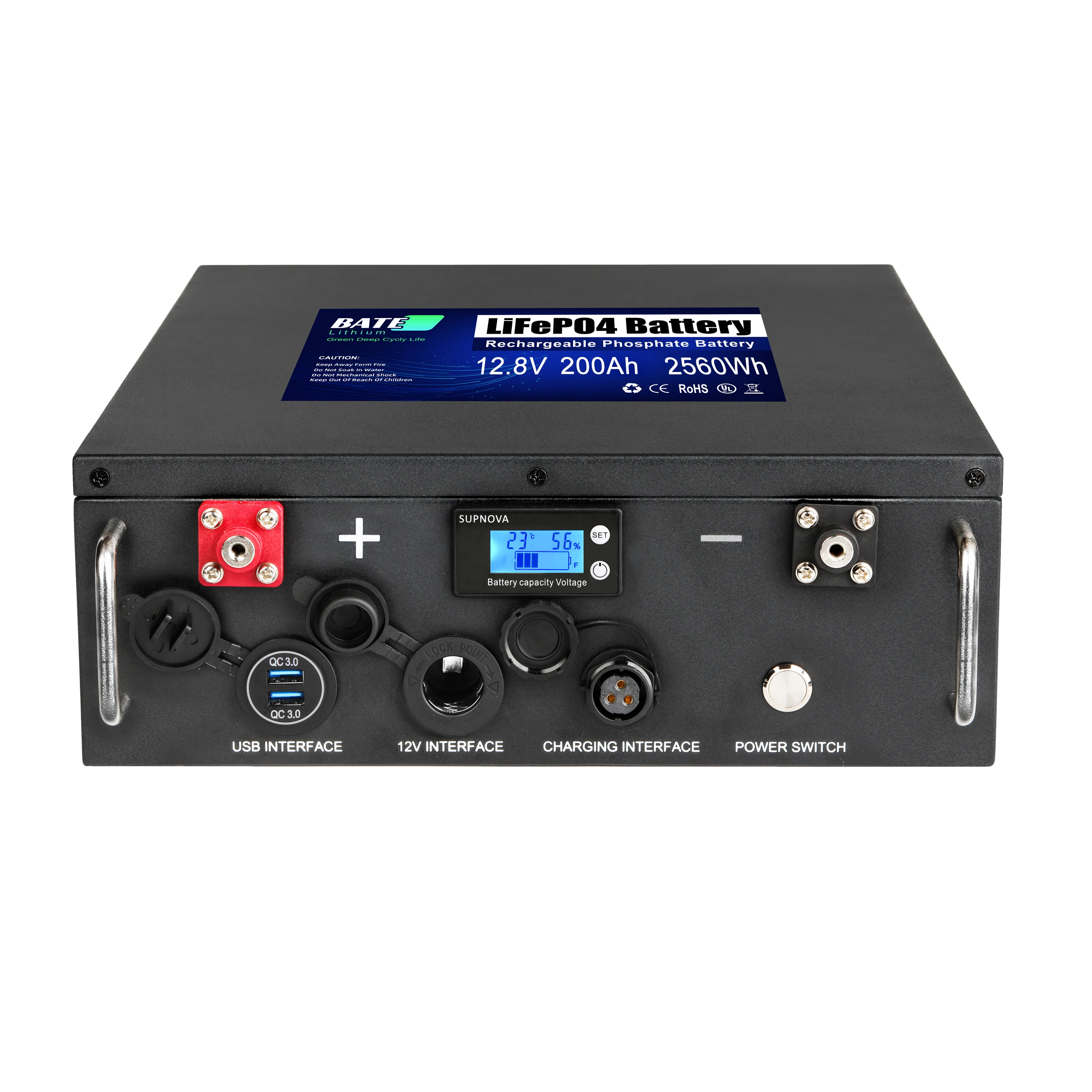 

30kw battery lifepo4 12v250Ah 5 years warranty