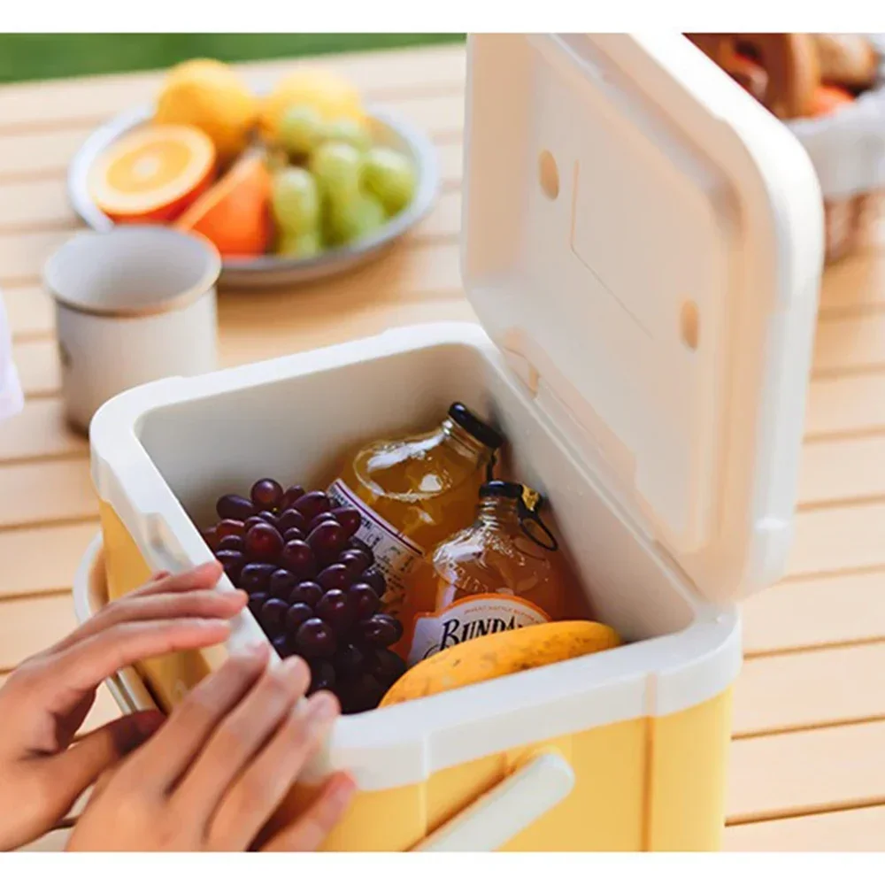 18L/5L Refrigerator, Portable Cooler, Freezer Hard Cooler, 48h Refrigerated Fresh, Suitable for Barbecue, Camping