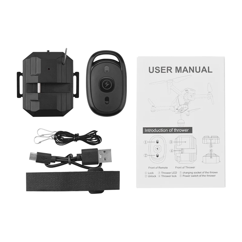 Lanceur de charge utile pour drone DJI Mini 3 Pro/Mini 2/SE/Mavic Pro/Air FIMI X8SE