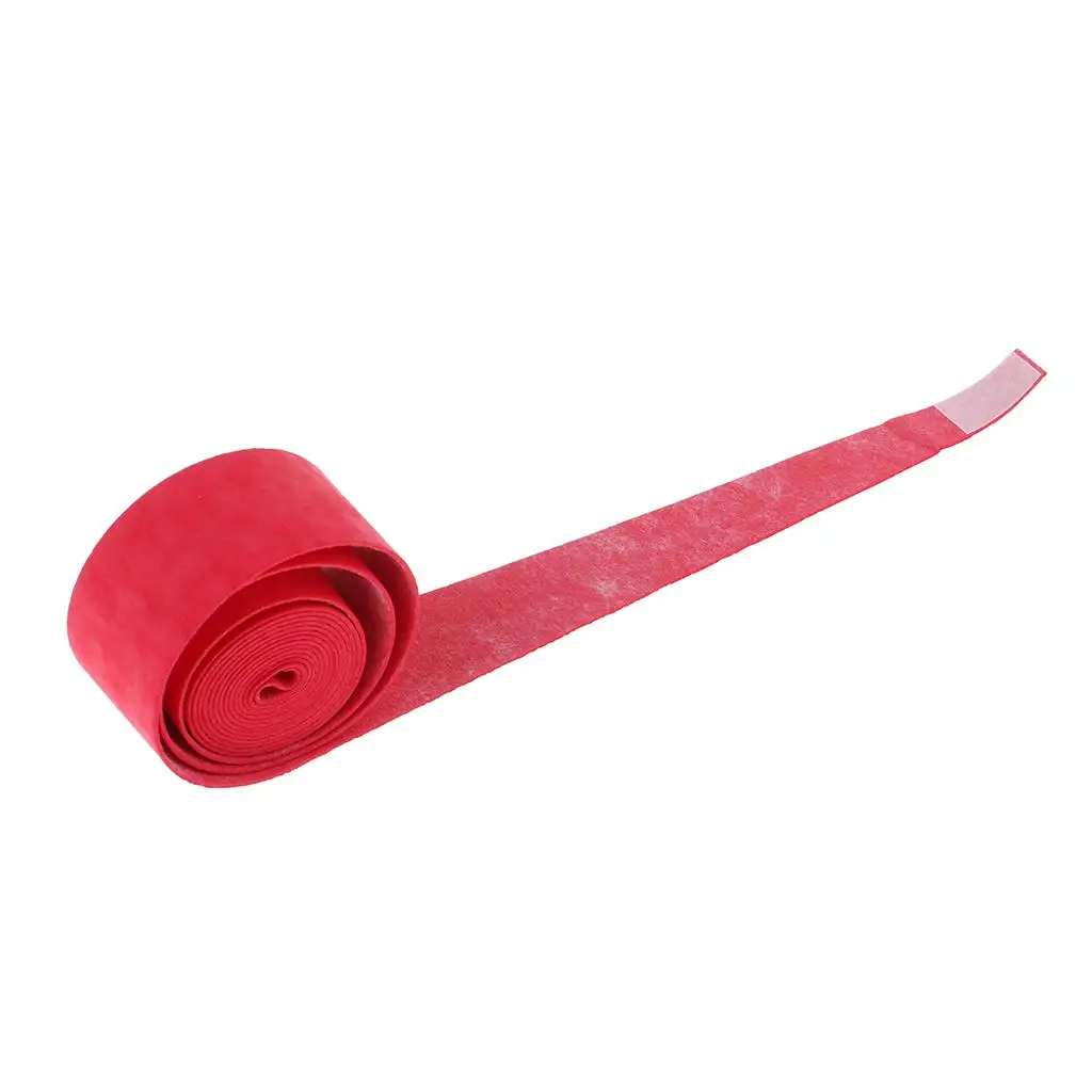 2xAnti-slip Racket Grip Overgrips Racquet Sweatband Tape Red