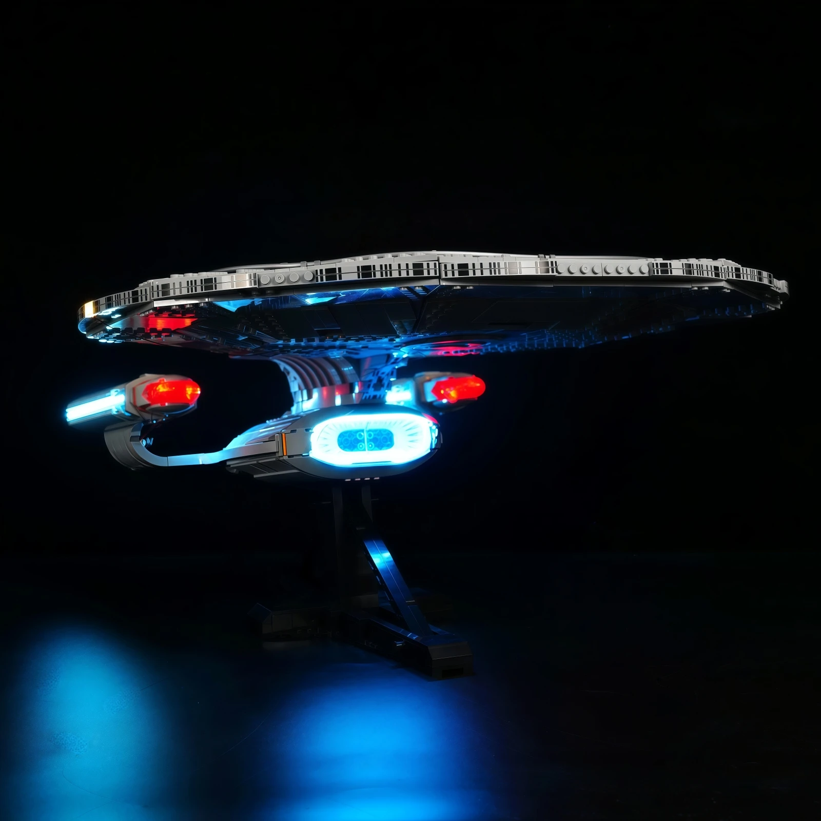 레고 10356 스타 트렉: U.S.S.용 MAXCXT 5V LED 조명 엔터프라이즈 NCC-17 DIY 장식 램프에는 빌딩 블록 세트가 포함되어 있지 않습니다.