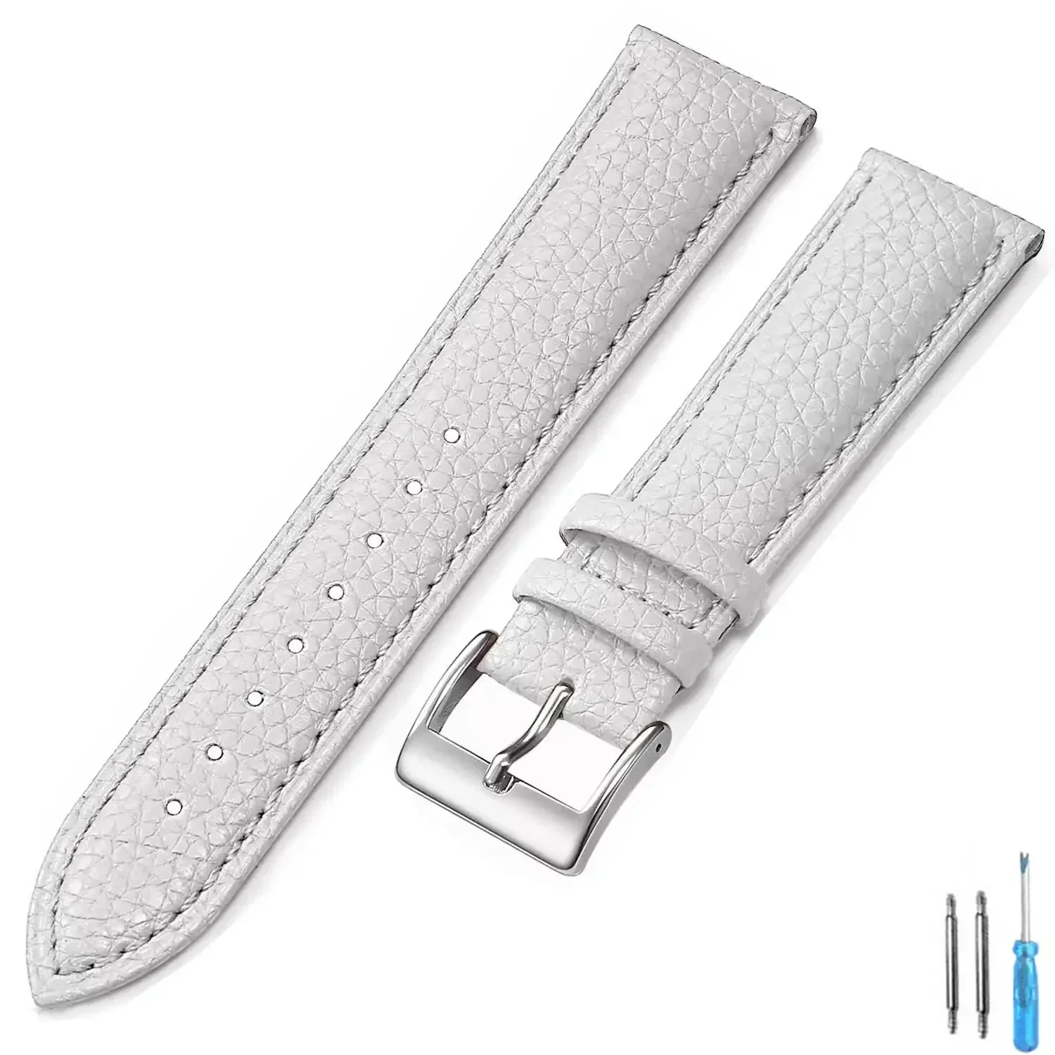 Premium Genuine Leather Watch Band - High-Quality Wrist Strap