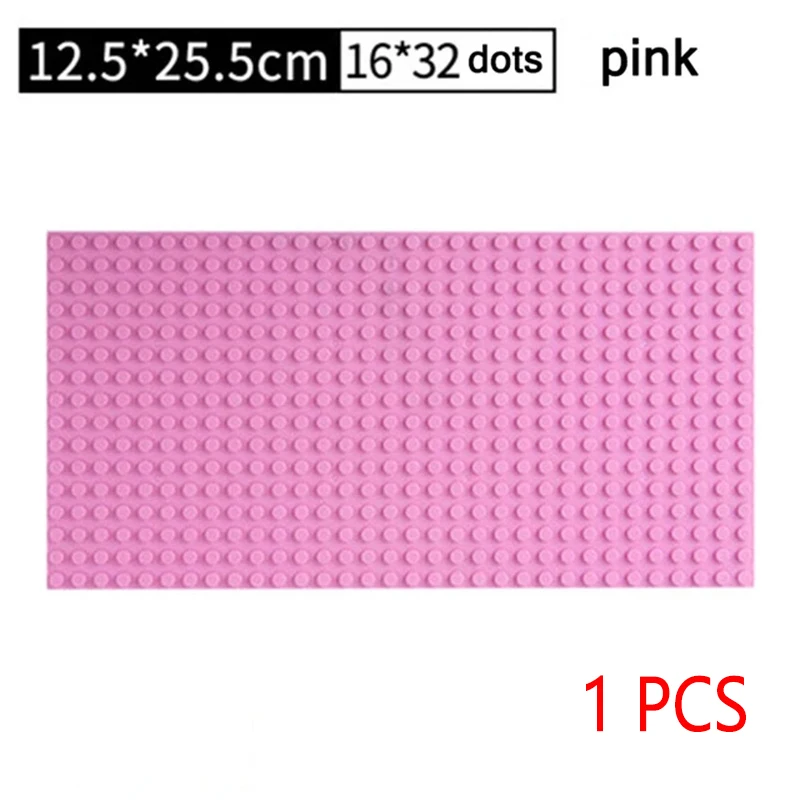 Large Building Brick Baseplate for Creative Construction (32x32, 16x32 Dots)