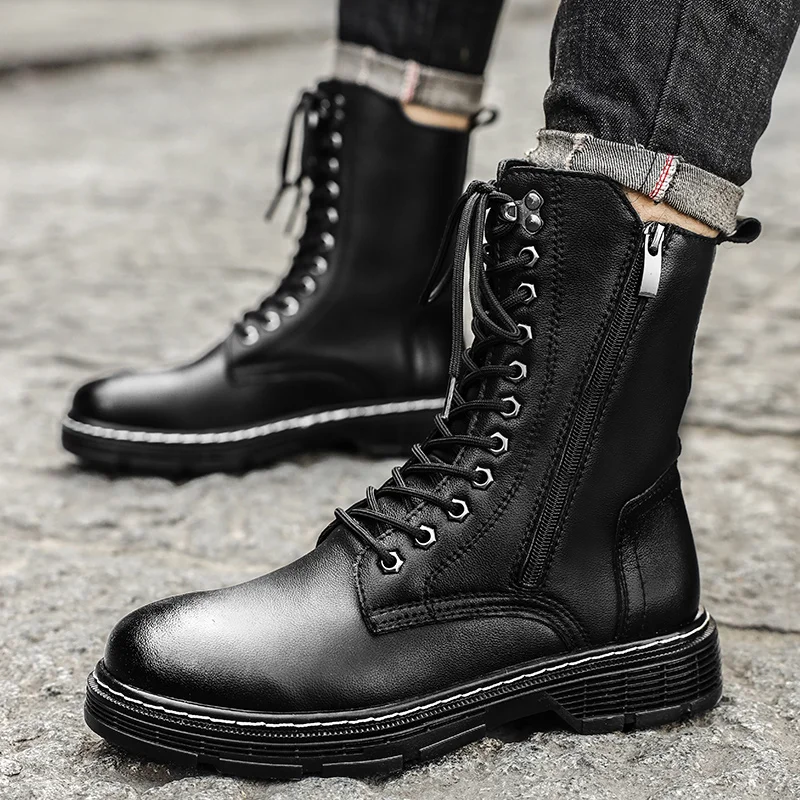 新品❗️CULT パンチング加工 レザーブーツ ブラック EU40 楽天市場】Dr.Martens ドクターマーチン 8ホールブーツ レザー