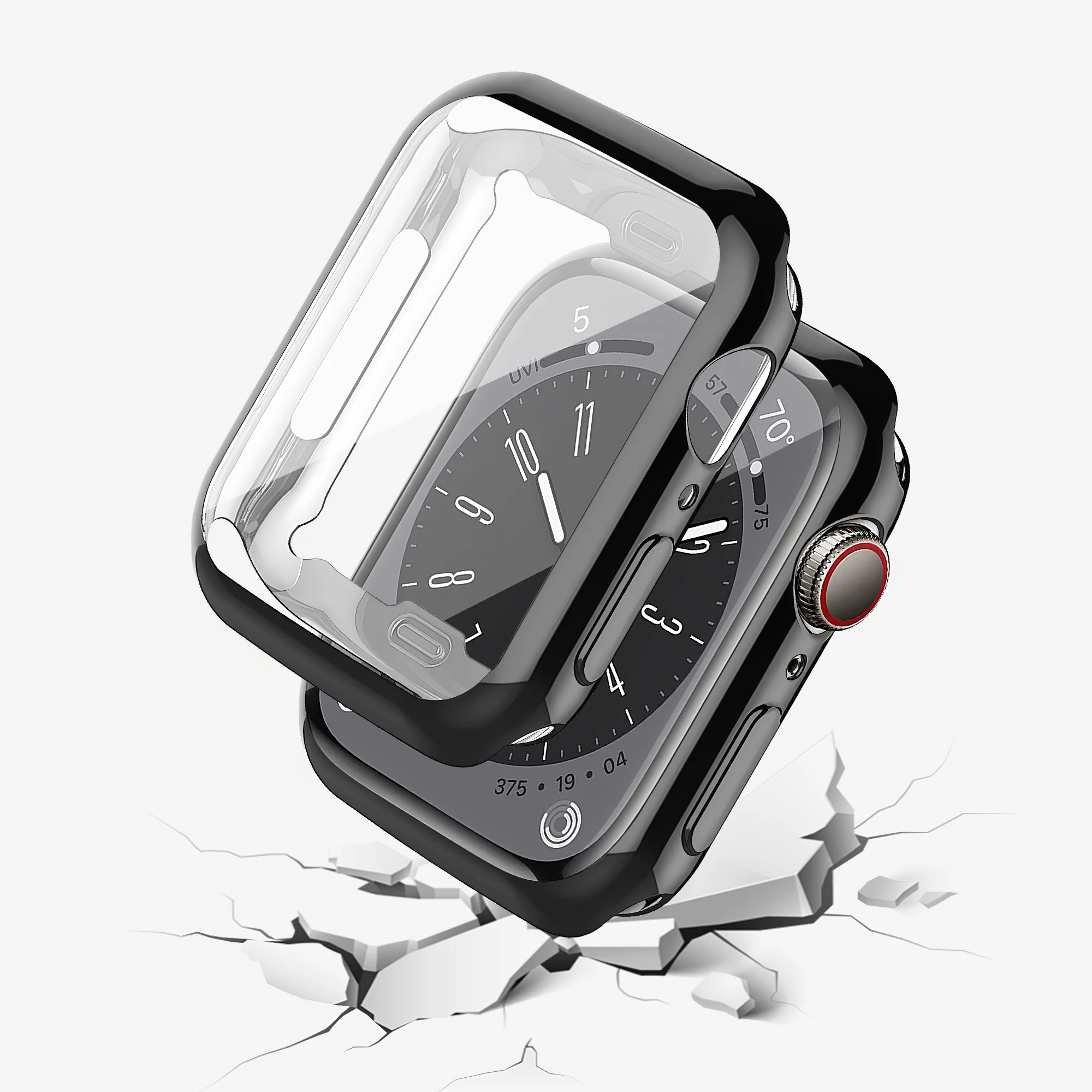 Premium Tempered Glass Screen Protector and Bumper Cover