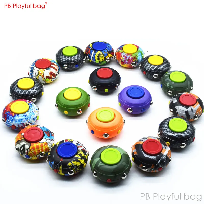 

Stacked Rotary gyro Circle Spinning toys Adult Decompression Fidget toy Children Stacked gyro TS09