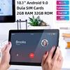 Free Gifts 10.1'' Android 9.0 Tablet 2GB/3GB RAM 32GB ROM MTK9863 4-Core WiFi Dual SIM Phone Call Tablets PC 1280 x 800 IPS 3