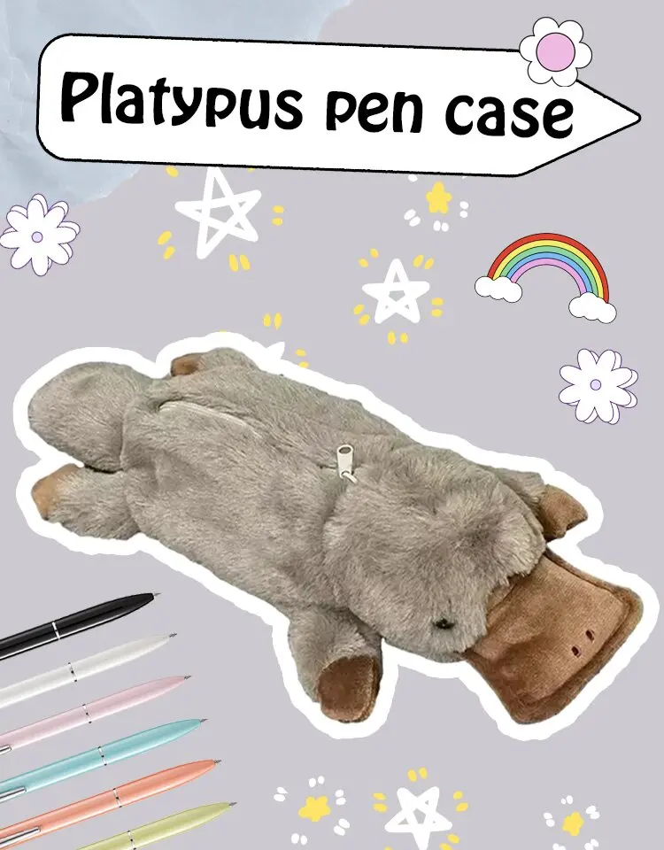 Platypus Doll Pencil Case 2