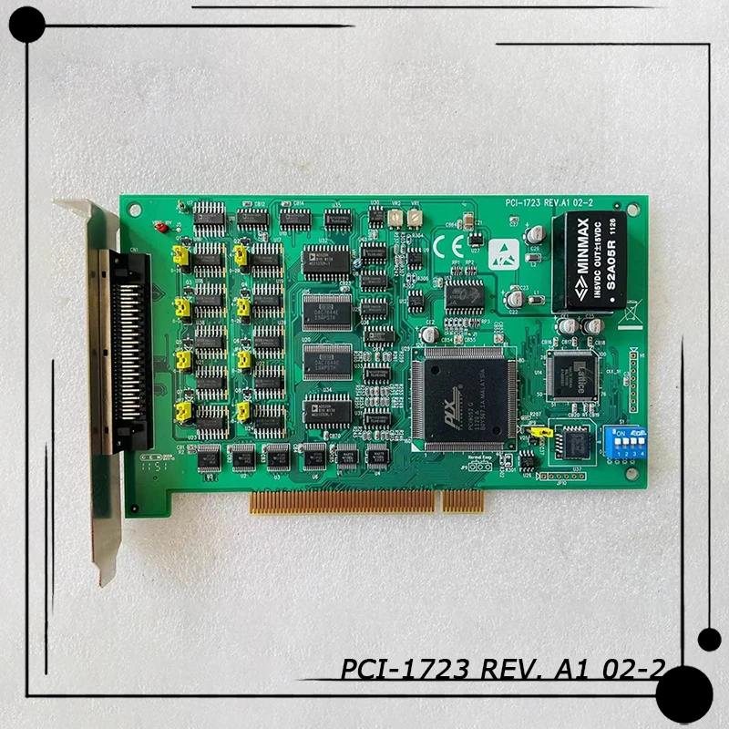 

PCI-1723 REV. A1 02-2 For Advantech Acquisition Card 16 Bit 8-way Non Isolated Analog Output Card