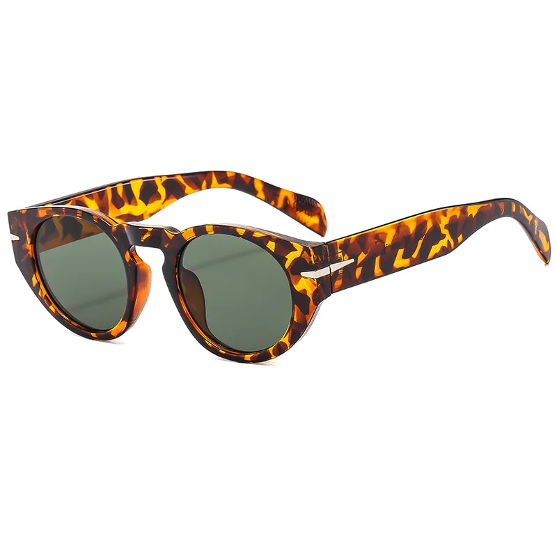 Uemi Retro hombres gafas de sol redondas moda mujer diseñador piernas anchas gafas de sol Vintage tendencias tonos UV400 gafas_voghion.com