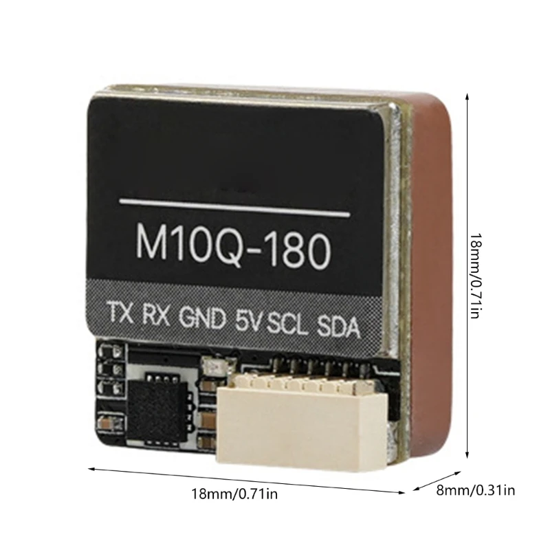 M17B 나침반이 있는 고속 포지셔닝 M10Q-180 모듈, QMC5883 이중 프로토콜 정확한 포지셔닝 시스템 모듈
