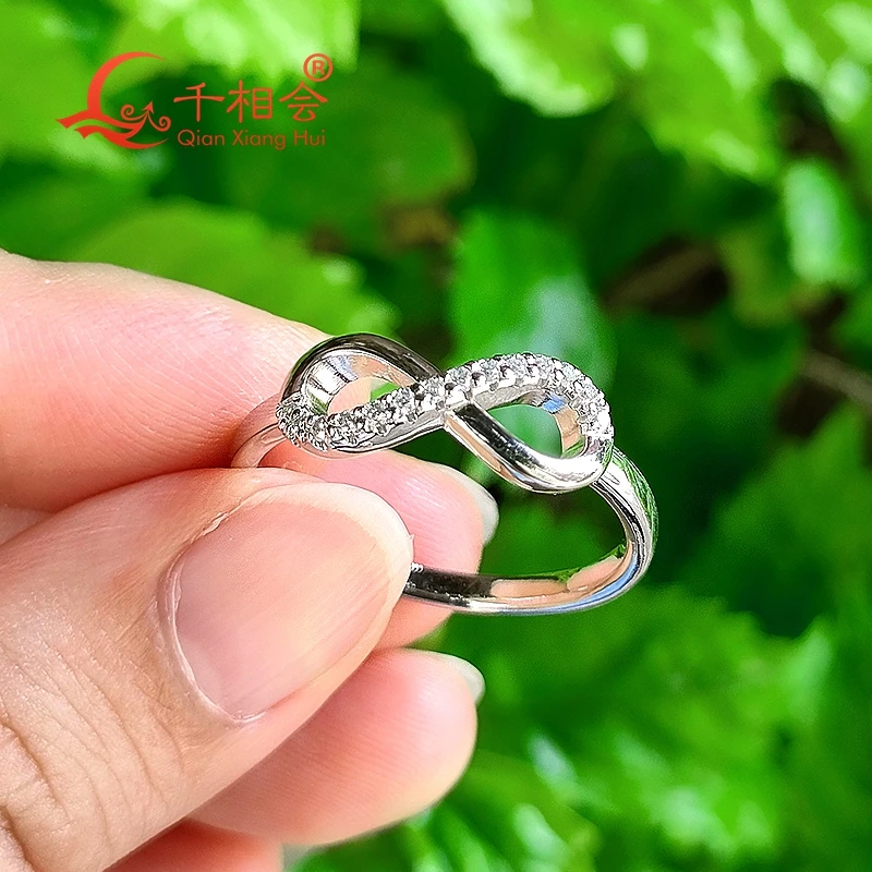 Infinity Sterling Silver Ring in 2023 | Sterling silver rings, Silver  rings, Silver infinity ring
