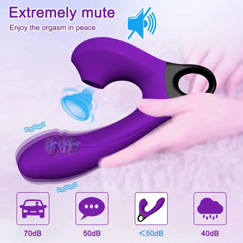 Starke Sexspielzeuge Saugen 15 Modus Leistungsstarke Dildo Vibratoren Weibliche G Spot Klitoris Stimulator_voghion.com