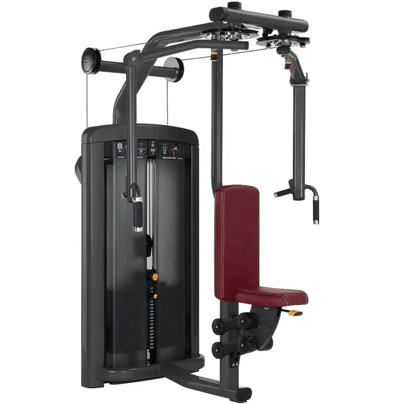 Esercizio Bodybuilding Palestra Fitness Center Equipment Back Trainer Torace Muscle Building Pettorale Fly Posteriore Deltoid Pec Deck Machine