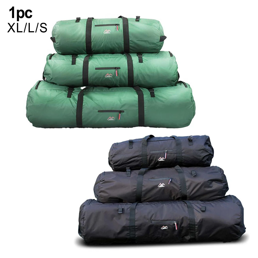 Hot Tent Bag Large Capacity Multifunctional Oxford Cloth Camping Storage Portable Tent Bag Waterproof Travel Backpack