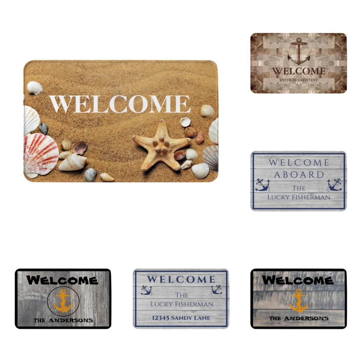 

Wood Grain Beach Anchor Nautical Door Mats Kitchen Mats Door Mats Entry Door Welcome Mats Soft Bath Mats Fun Entry Door Mats