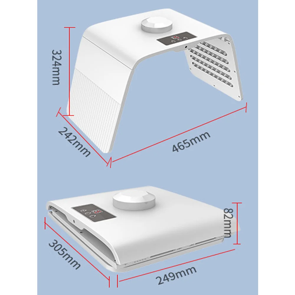 LED Face Mask Equipment 7 In 1 Color Face SPA Facial Device Skin Rejuvenation Light Facial Body Beauty Machine for Skin Care
