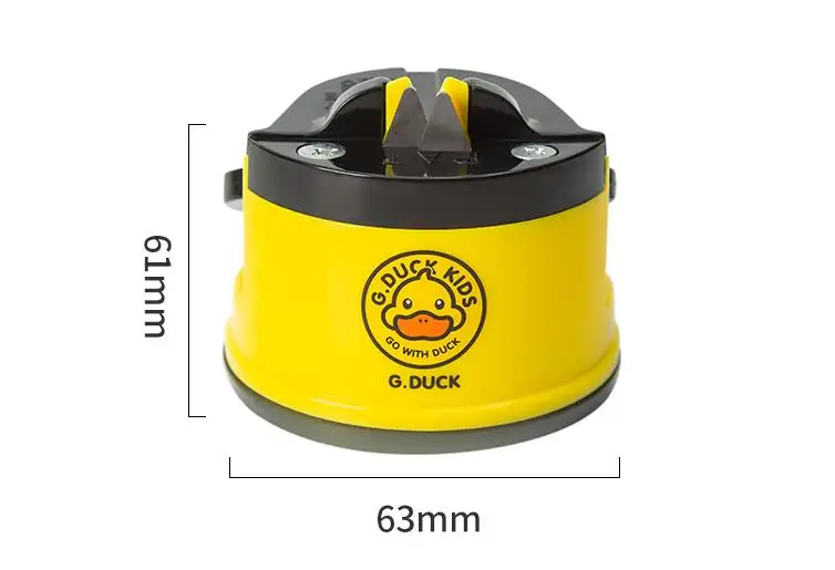 Sharpener domestic quick knife automatic multi-function double kitchen tools yellow duck chuck grindstone images - 6