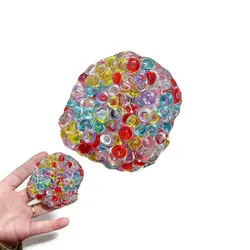 Stress Relief Squishy Balls with Slow Rebound Texture for Anxiety and Relaxation (Colorful)