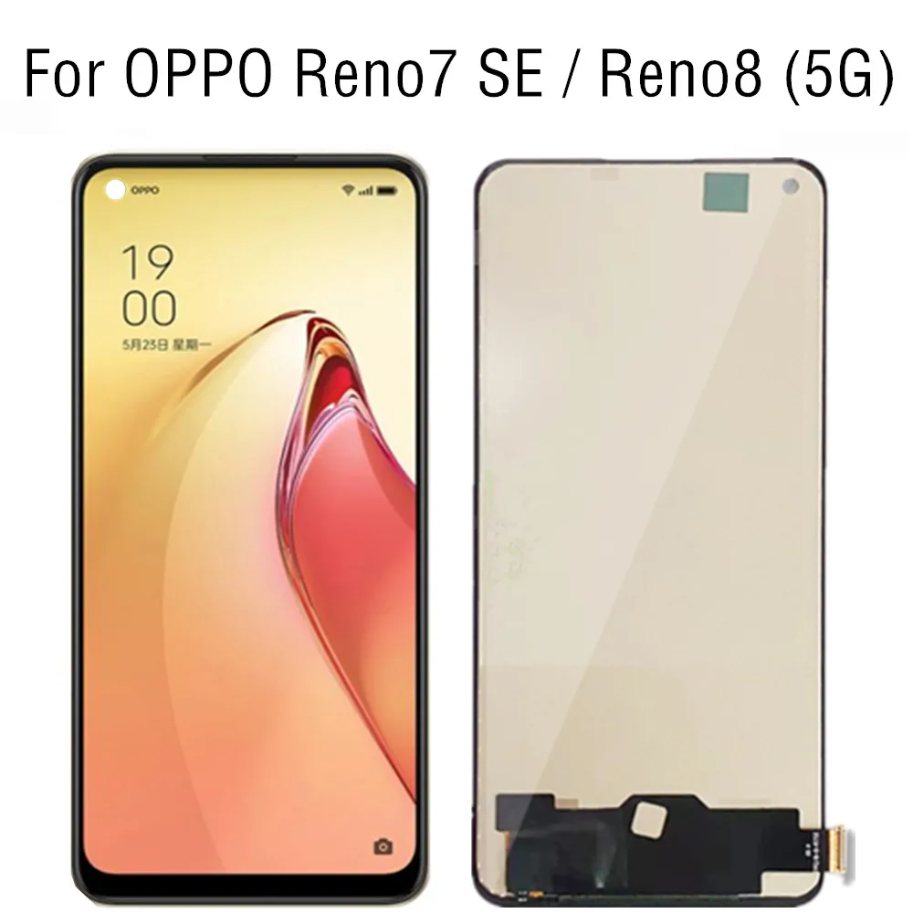 

6.43" TFT LCD For Reno7 SE PFCM00 LCD Display Touch Screen Digiziter Assembly Repair For OPPO Reno8 5G CPH2359 LCD