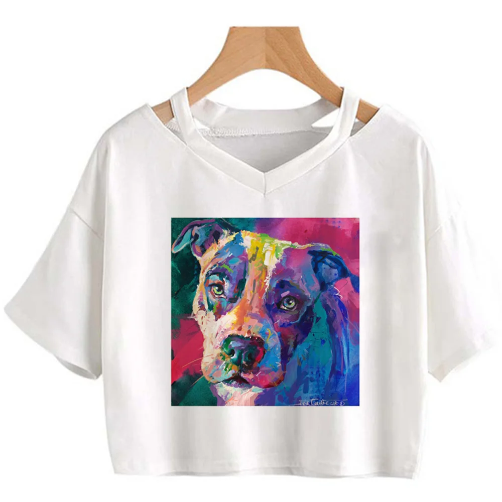 Tutto Per Amstaff T-Shirt Donna Comic Top Femminile Comic Clothes