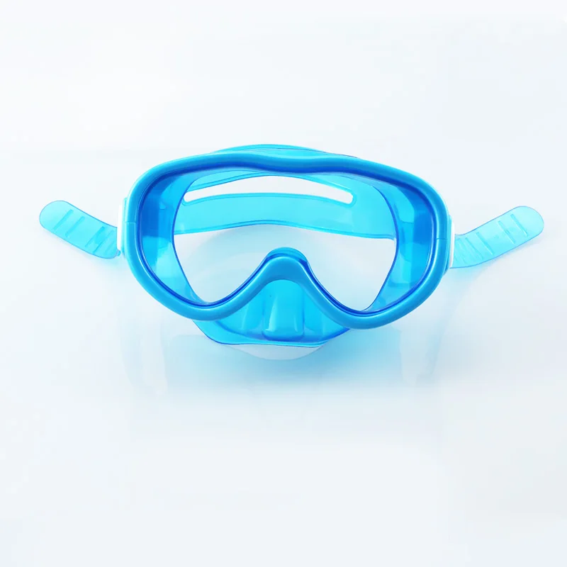 Diving Mask Swimming Goggles Scuba Snorkel PVC Skirt PC Glass Panoramic HD For Kids Youth Anti-Fog with Nose Cover 4