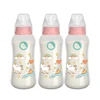 Dr.isla 3PCS Baby Bottle 150/240ML Baby Bottle Wide Mouth Newborn Baby Bottle Baby Milk Bottle Newborn Pattern Baby Cup BPA Free 1