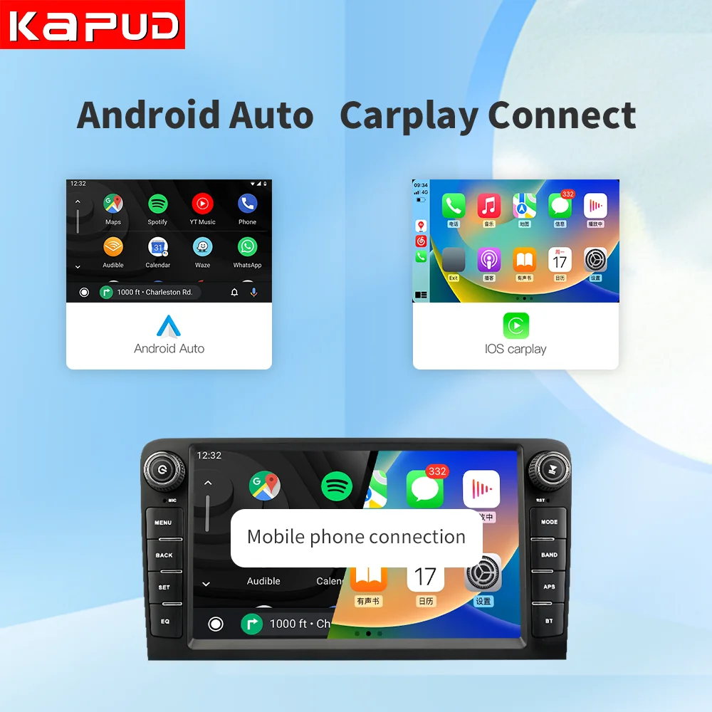EZoneTronics Android 11 Autoradio Stereo voor Peugeot 308/408 2010-2016