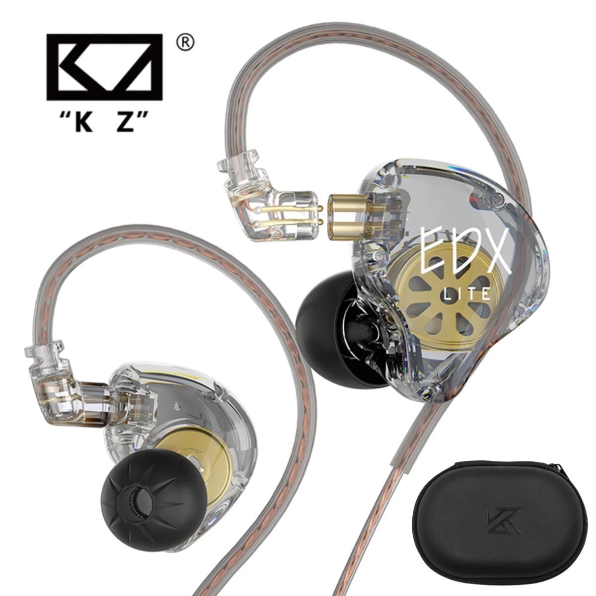 Audifonos Kz Edx Pro Con Cancelación y Micrófono Integrado KZ