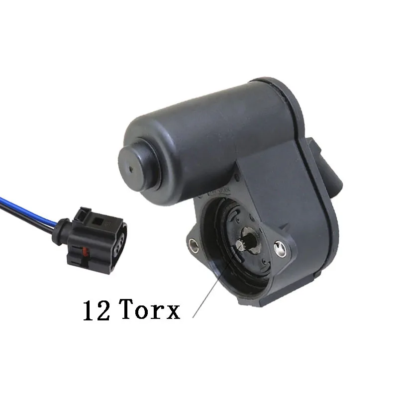 New 6-TORX 3C0998281 3C0998281A 3C0998281B 32330208 Rear Caliper Parking Brake Servo Motor For Audi Q3 VW Passat B6 B7 CC Tiguan