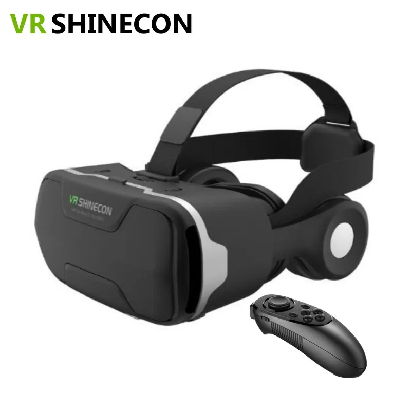 Blu-Ray Vr Realtà Virtuale 3D Occhiali Box Stereo Vr Google Cartone Auricolare Casco Per Ios Smartphone Android, Rocker Wireless