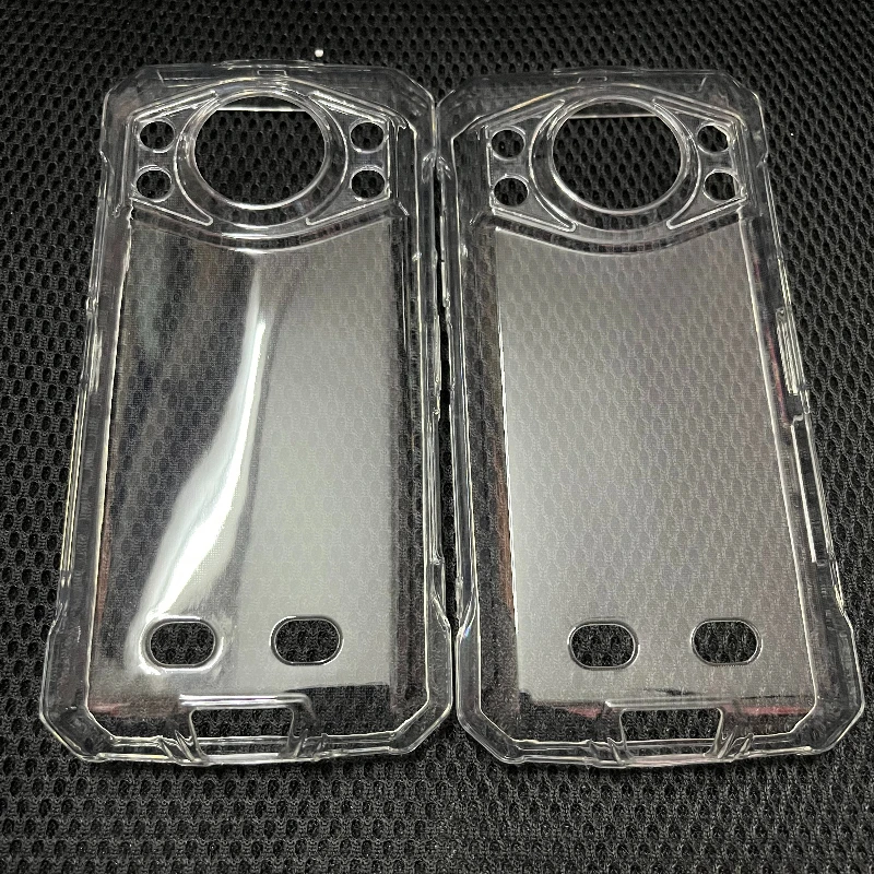 Premium Black Transparent Soft TPU Silicone Back Cover Phone Case