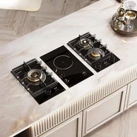 Cuisinière microcristalline 4 mm avec plaque de cuisson pour montage encastré sur comptoir Compatible basse tension 1