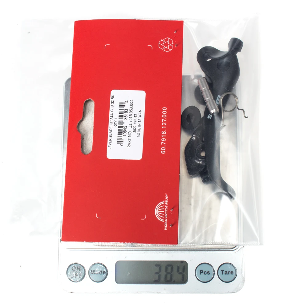 SRAM G2 R ディスクブレーキ グロスブラック アルマイト加工 リア SRAM G2 アルティメットディスクブレーキとレバー - フロント ポスト