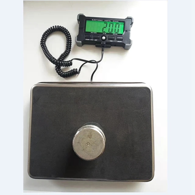 Bilancia Postale Digitale Collazoey 200 Kg - Ricaricabile USB, Precisione 10 G, LCD, Per Pacchi E Bagagli