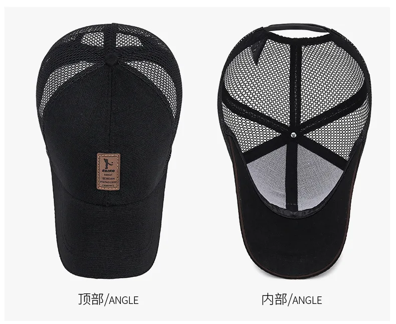 Baseball Caps Sports Sun Hats Golf Caps Summer Breathable Mesh Women Men UV Protection Outdoor Riding Fishing Tennis