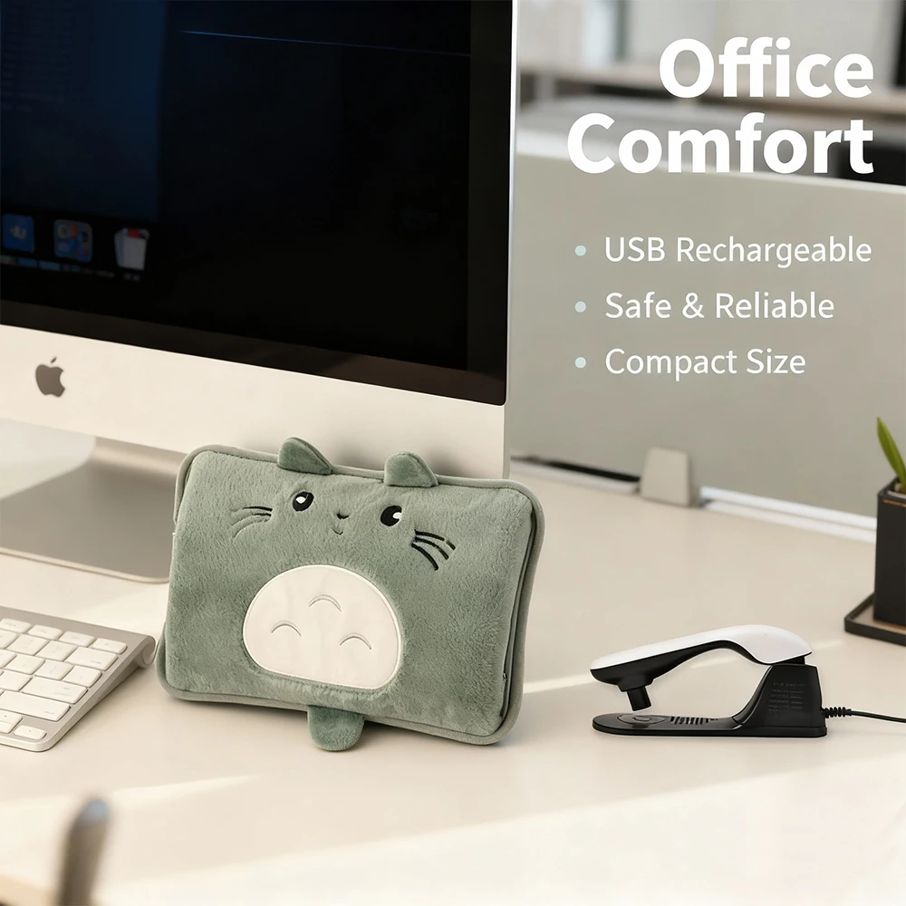 2026 New Rechargeable Explosion-proof Hand Warmer the New Favorite for Girls to Keep Warm in Winter Hot Water Bag