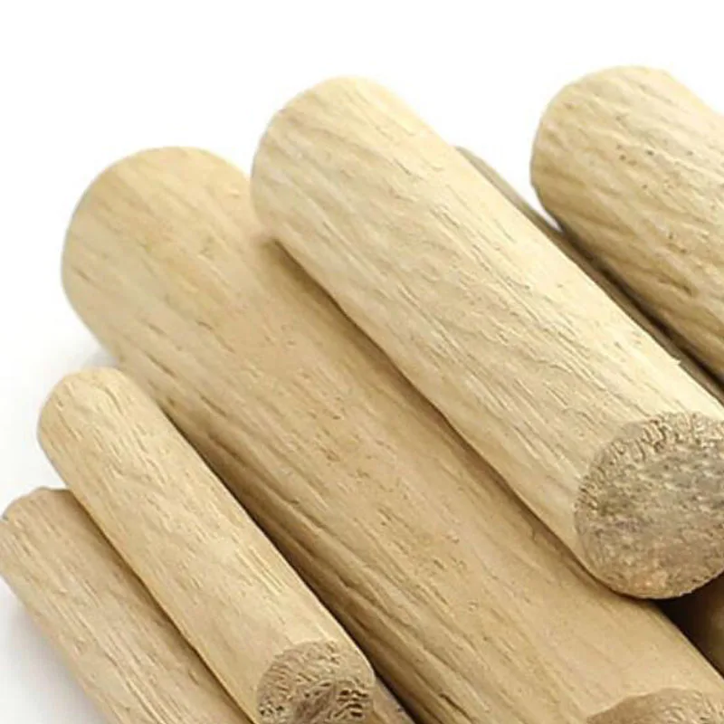 M6/M8/M10*L mm Wooden Dowel Cabinet Drawer Round Fluted Wood Craft Dowel Pins Rods Set Furniture Fitting Wooden Pins wooden dowel pins