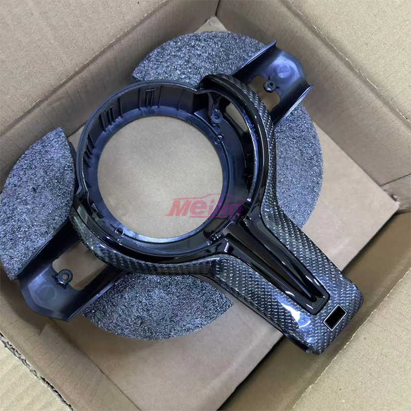 BMW T자형 스티어링 휠, F-섀시, T자형 휠 커버 플레이트, 다채로운 색상 선택 가능 업그레이드, 카본 파이버 커버에 적합