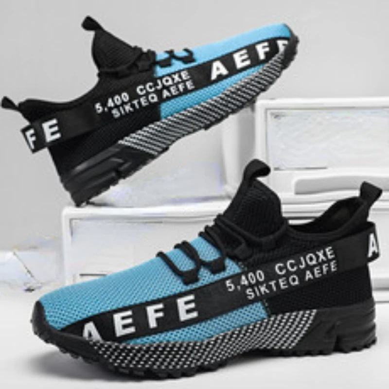 

Breathable Running Shoes for Men Lightweight Non-slip Sneakers Comfort Tenis Sports Walking Casual Large Size 40-47
