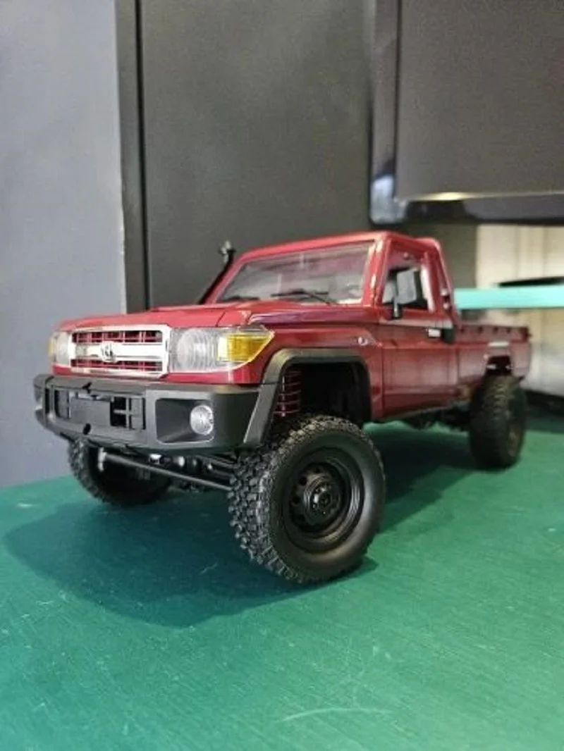 2.4G RC 자동차 랭글러 원격 조종 자동차 풀 스케일 크롤러 MN128 MN168 MN78 MN82 WPL C54 클라이밍 트럭 장난감 수집 선물
