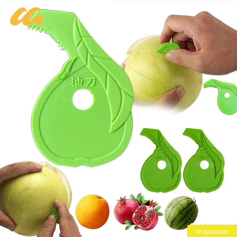 Honey Pomelo Peeler Plastic Pomelo Opener Pomegranate Peel Sharp Serrate Knife Fruit Openers Peeling Tool Kitchen Accessories