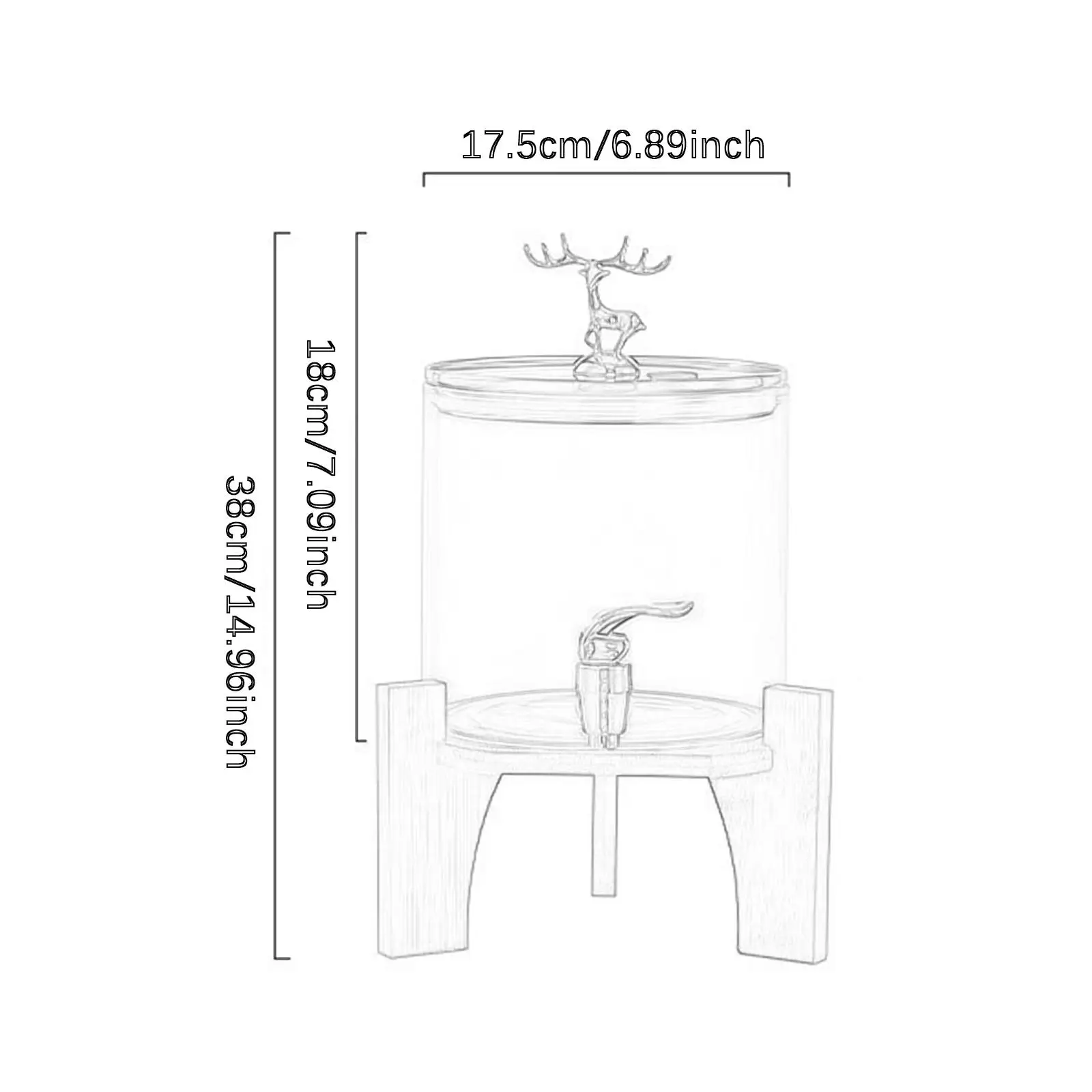 Beverage Dispenser with Spigot Drink Dispenser with Stand for Beverage Drink Beverage Dispenser with Spigot Drink Dispenser with Stand for Beverage Drink