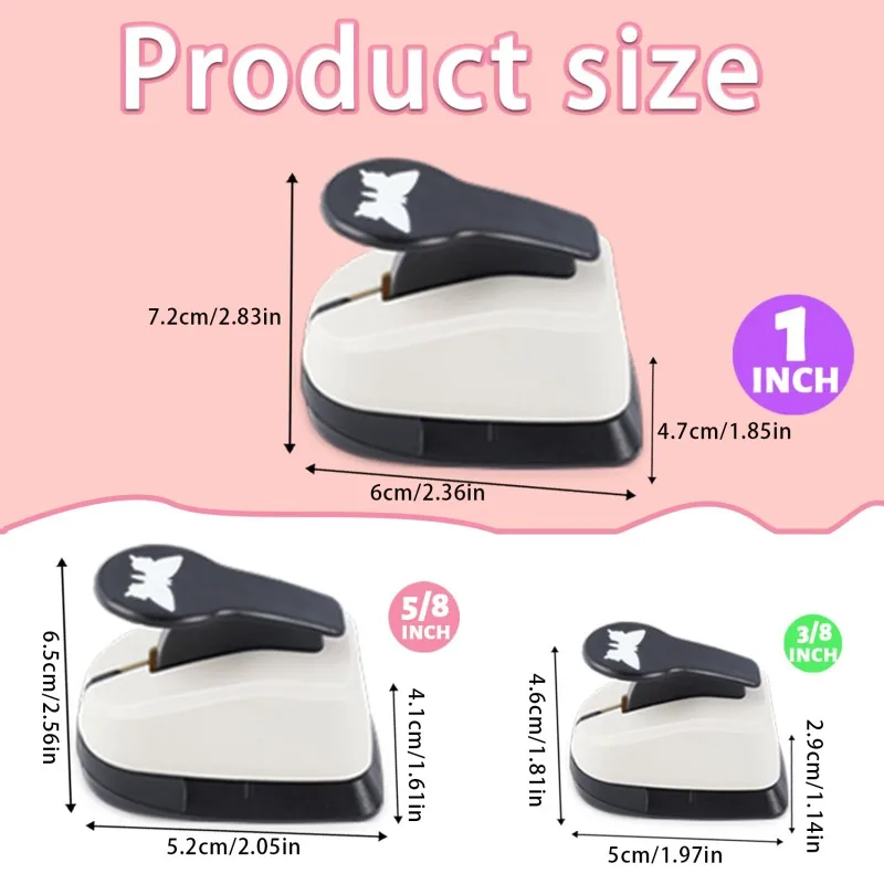 9-25mm Hole Puncher Butterfly Scrapbook Punches Handmade Cutter Card Craft Scrapbooking Printing DIY Flower Paper Craft Punch paper cutter,hole punching tools,paper craft punch,paper punch